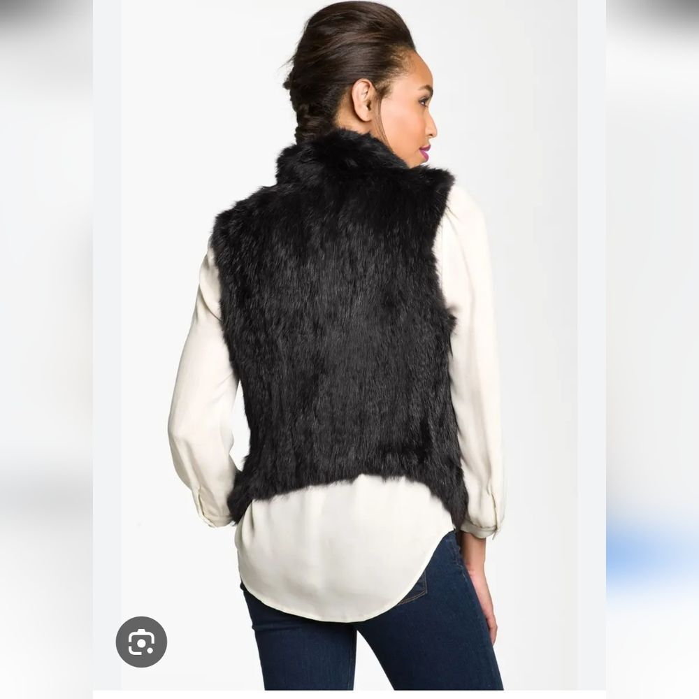 June Genuine Fur Vest Real Fur $508